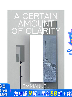 【预售】艾曼纽·范·德·奥维拉:清晰度 Emmanuel Van der Auwera: A Certain Amount of Clarity 英文艺术画册画集 正版进口书