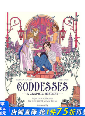 【预售】女神：图文历史：探索神圣女性神祇的旅程 Goddesses: A Graphic History 原版英文生活综合 正版进口书