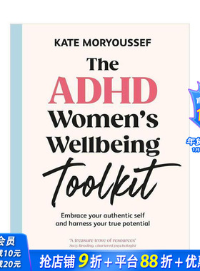 【现货】ADHD女性健康指南 The ADHD Women's Wellbeing Toolkit 原版英文生活综合 正版进口书