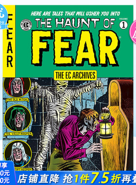 【预售】英文漫画 EEC 档案：恐惧的困扰 1 The EC Archives: The Haunt of Fear Volume 1 欧共体档案 外版进口漫画书籍 善优