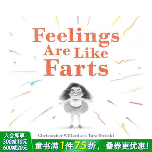 Feelings Are Like 英文儿童插画故事绘本 情绪就像放屁一样 Farts 进口童书 预售