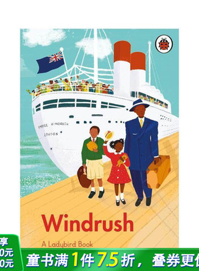 【现货】温德鲁什 【A Ladybird Book】Windrush 12岁+英文历史故事 英语拓展阅读进口书