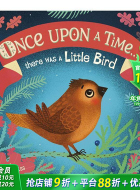 【现货】【Once Upon A Time】从前…有一只小鸟...there was a Little Bird 0-3岁幼儿宝宝睡前安心故事亲子阅读绘本 英文版