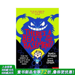 Beast 英文儿童桥梁章节书拓展阅读 13地下室里藏怪兽 Friends There’s and 伊兹和朋友们 Izzy 爆笑小学生活故事 预售