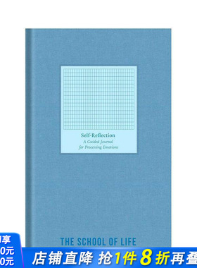 【预售】自我反思日记：情绪处理指南 Self-Reflection Journal: A Guided Journal  原版英文心灵励志 正版进口书