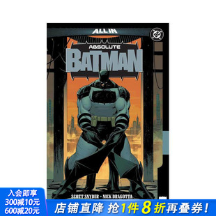 英文漫画书 蝙蝠侠 Absolute 精装 Vol. 原版 DC漫画 Zoo 卷1：动物园 The 进口书 正版 Batman 预售