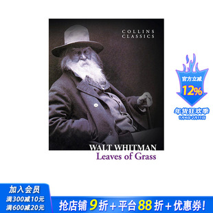【预售】英文原版 草叶集 Leaves of Grass 英文诗歌 正版进口书籍 善优图书