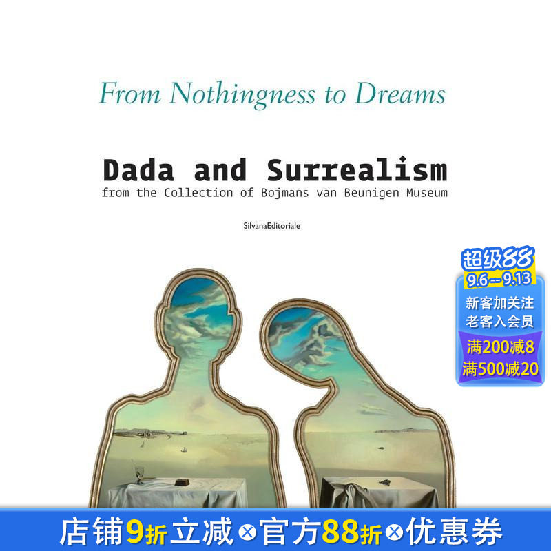 【预售】从虚无到梦境：博伊曼斯范伯宁恩美术馆藏品中的达达主义与超现实主义From Nothingness to Dream英文艺术画册正版进口书图片