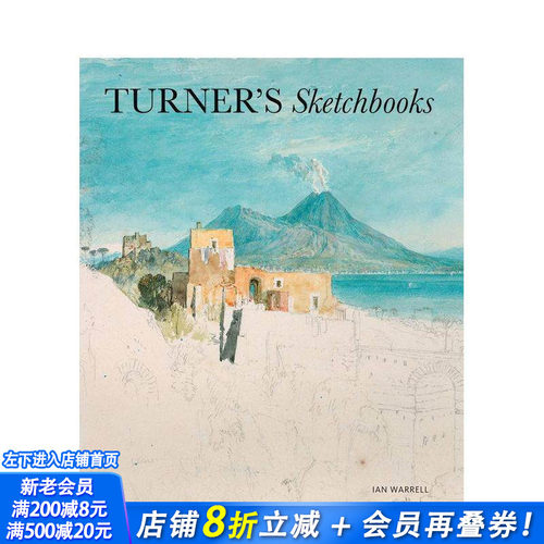 【现货】Turner’s Sketchbooks 透纳的速写 进口原版艺术图书