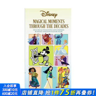 Through 现货 Magical the 正版 神奇时刻 英文插画原画设定集 迪士尼：几十年来 进口书画册 Disney Decades Moments
