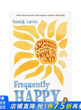 【预售】经常快乐：52个让你充满希望和喜悦的正念时刻 Frequently Happy 原版英文心灵励志 正版进口书