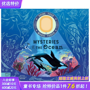海洋之谜 英文儿童趣味科普插画绘本进口书 原版 Mysteries 预售 魔法火炬 Your Shine Ocean Magic the Torch