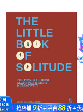【预售】独处小书：孤独对洞察力与创造力的力量 The Little Book of Solitude 原版英文生活综合 正版进口书