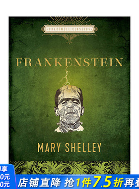 【预售】英文原版 科学怪人 【Chartwell Classics】Frankenstein 英文世界文学 正版进口书画册 善优图书