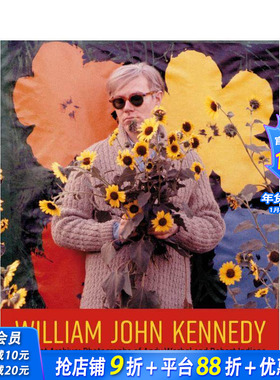 【现货】William John Kennedy镜头下的安迪·沃霍尔和罗伯特·印弟安纳Andy Warhol Robert Indiana 英文肖像摄影进口画册书
