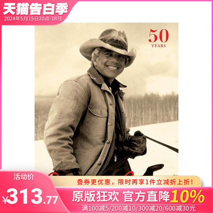 【预售】拉夫劳伦：50年 Ralph Lauren: 50 years 原版英文时尚设计 正版进口书