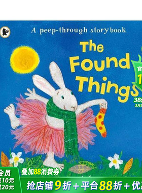 【预售】丢失的袜子（平装） 英国插画师Petr Horacek The Found Things 英文儿童插画故事绘本 进口童书