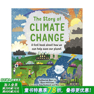 【现货】气候变化的故事The Story of Climate Change 6-12岁少儿人文社科启蒙学前早教绘本 英文原版【善优童书】