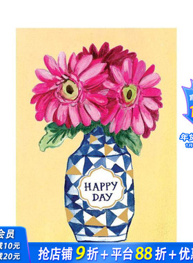 【预售】【卡片】莫莉·哈奇所有场合记事卡 Molly Hatch All Occasions Notecards 进口艺术创意文创产品 节日送礼