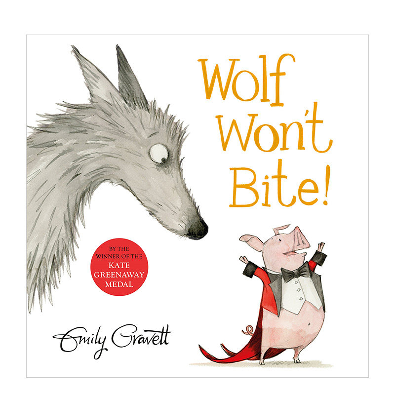 【现货包邮】Wolf Won‘T Bite!狼不会咬人的!Emily Gravett绘本 英文原版儿童【善优童书】怎么样,好用不?