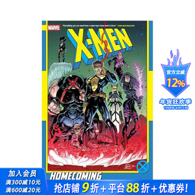 【现货】漫威 X战警 卷1：归途 by杰德·麦凯 X-Men by Jed MacKay Vol. 1: Homecoming 原版英文漫画书 正版进口书
