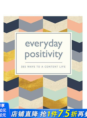 【现货】Everyday Positivity 每天都要元气满满 赠礼之书 英文原版心灵治愈