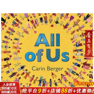 【现货】All of Us，我们所有人 英文原版图书籍进口正版 Berger 儿童绘本-自我认知/情绪管理