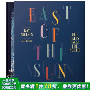 Nielsen 西边英文儿童童话故事绘本 东边月亮 and 预售 Kay West East 太阳 the Moon Sun