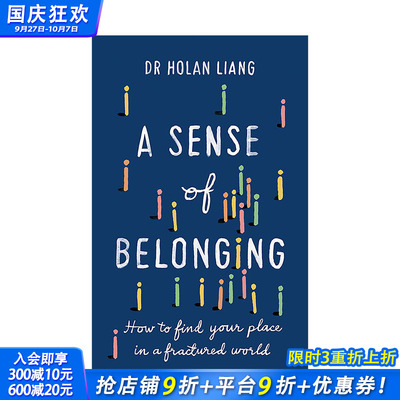 【现货】归属感 A Sense of Belonging 英文心灵励志治愈 原版正版进口图书书籍