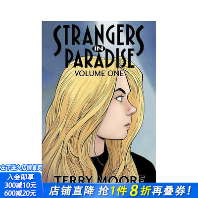 【预售】天堂里的陌生人第一卷 Strangers In Paradise Volume One 原版英文漫画书 正版进口书