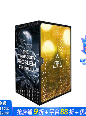 【预售】三体 图像小说套盒10卷 The Three-Body Problem:graphic novel boxset 秘密档案资料 刘慈欣 原版英文漫画书 正版进口书
