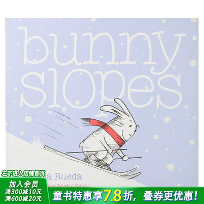 【现货】【邦尼兔】Bunny Slopes 滑雪 英文原版儿童绘本 3-6岁【善优童书】