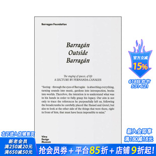 【预售】巴拉甘之外的巴拉甘：穿越书籍、旅程 展览与友人的艺术之旅 Barragán Outside Barragán 英文建筑设计正版进口书