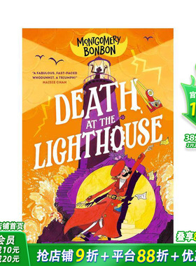 【现货】【大侦探波波】灯塔死局【Montgomery Bonbon】Death at the Lighthouse少年侦探小说故事书 英文拓展阅读蓝思值700L+