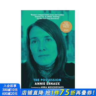 小说文学 进口图书画册 2022年诺贝尔文学奖Annie 空白 The 嫉妒所未知 英文原版 Ernaux 正版 Possession 现货