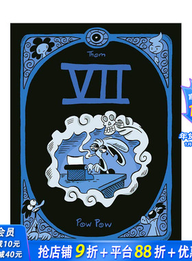 【现货】七VII 黑色幽默少儿法文原版漫画 死神向作者追更趣味小故事 2018年魁北克漫画奖入围作品‎ 图书