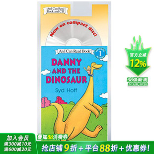 【现货】Danny and the Dinosaur Book and CD，丹尼和恐龙(书+CD) 英文儿童分阶阅读图书适合3-6岁【善优童书】