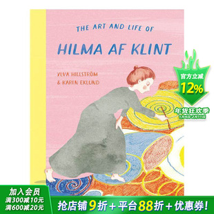 【现货】希尔马·阿夫·克林特的艺术与人生The Art and Life of Hilma af Klint 艺术插画绘本 英文儿童进口图书