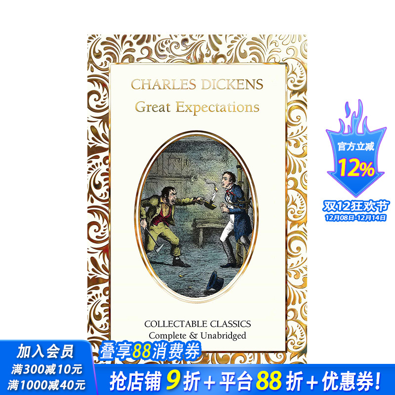 【现货】英文原版 远大前程 【Flame Tree Collectable Classics】Great Expectations 英文小说 正版进口书籍 善优图书