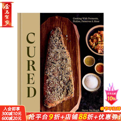 【预售】腌制 詹姆斯·比尔德奖入围者Steve McHugh Cured 原版英文餐饮生活美食 正版进口书