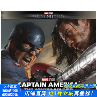 原版 漫威电影宇宙 Marvel 美国队长2 The America 英文生活 Captain 无限传奇系列 Saga Infinity 进口书 正版 Studios 预售