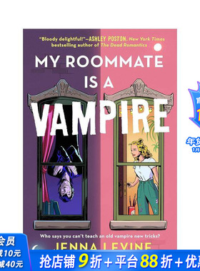 【现货】我的室友是吸血鬼 My Roommate Is a Vampire 原版英文文学小说 正版进口书
