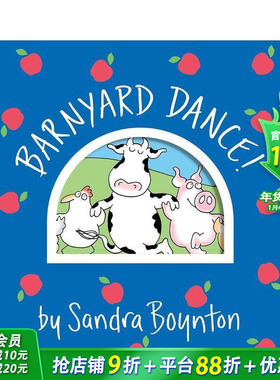 【现货】牧场舞曲 【Boynton on Board】Barnyard Dance! 0岁+英文儿童故事绘本英语早教 进口童书