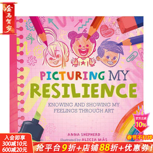 【预售】【正念艺术疗愈】描绘韧性 【All the Colours of Me】Picturing My Resilience 英文儿童插画故事绘本 情绪管理 进口童书