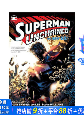 【预售】超人被解放：豪华版（新版） Superman Unchained: The Deluxe Edition (New Edition) 原版英文漫画书 正版进口书籍