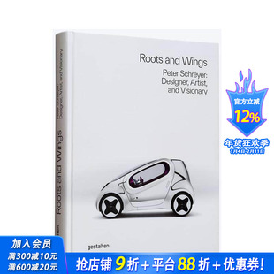 【现货】英文原版 根与翼：彼得·希瑞尔:设计师、艺术家和幻想家 Roots and Wings 工业产品设计 正版进口书籍 善优图书