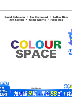 【预售】色彩空间 ColourSpace : David Batchelor， Ian Davenport， Lothar G?tz， Jim Lambie英文艺术画册画集 正版进口书