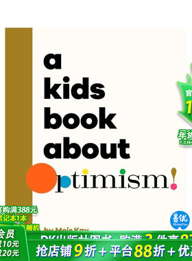 【现货】【给孩子的书】乐观主义 【A Kids Book About】Optimism 正念 主题探讨科普 原版英文青少年