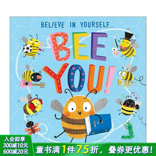 预售 英文儿童插画科普绘本 做你自己 You 进口童书 Bee