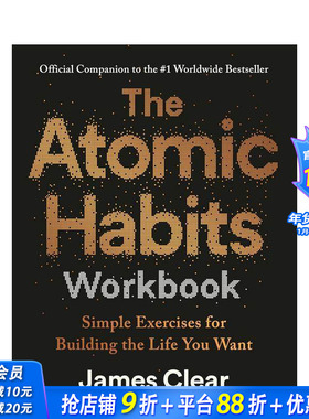 【预售】原子习惯 官方练习指南 The Atomic Habits Workbook 原版英文生活综合 正版进口书